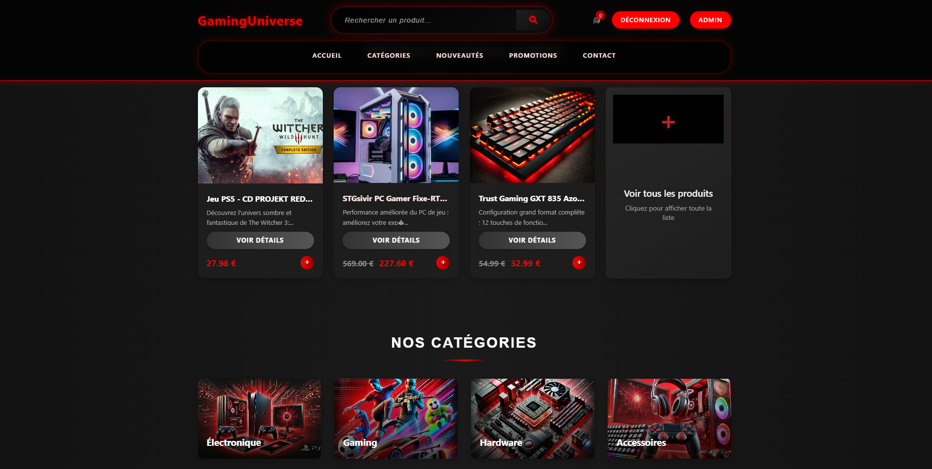 E-commerce Website